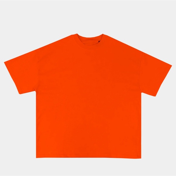 RUE PORTER- NWT Mens Orange Ultra Luxury T-Shirt Various sizes - Picture 3 of 5
